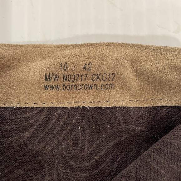 Born Crown Taupe Suede Over the Knee Boot Size 10 Riding Boots Cady - Picture 11 of 15